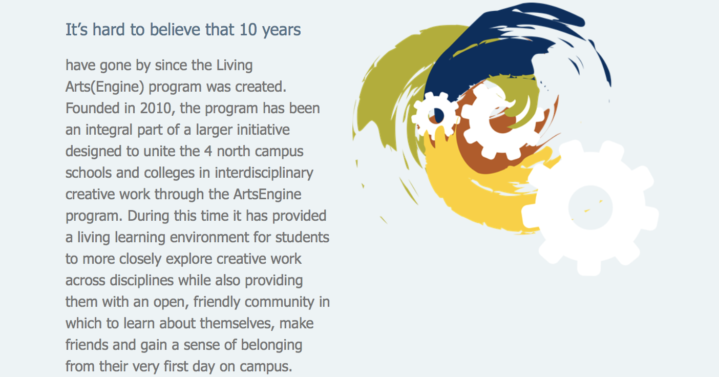 Living artsengine 10 year statement